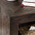 Fawley Chevron Side Table Antique Brown