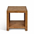 Fawley Chevron Side Table Natural