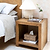 Fawley Chevron Side Table Natural