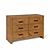 Fawley Chevron Chest of Drawers Natural