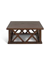 Oxhill Coffee Table Square Antique Brown