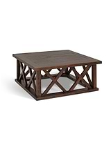 Oxhill Coffee Table Square Antique Brown