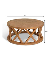 Oxhill Coffee Table Round Natural