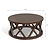 Oxhill Coffee Table Round Antique Brown