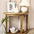 Oxhill Curved Console Table Natural