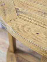 Oxhill Curved Console Table Natural