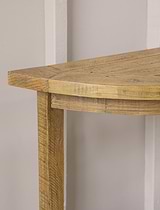 Oxhill Curved Console Table Natural