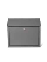 Stowe Post Box Charcoal