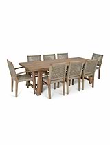 Chilford Solid Wood Table & Dining Chair Set Large