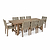 Chilford Solid Wood Table & Dining Chair Set Large