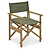 Hayle Directors Chair Olive Green