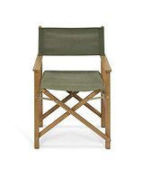 Hayle Directors Chair Olive Green