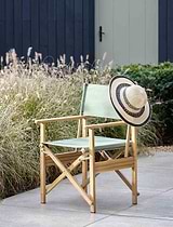 Hayle Directors Chair Olive Green