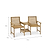 Titchberry Loveseat Natural
