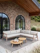 Froxfield Corner Sofa Dark Natural