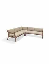 Froxfield Corner Sofa Dark Natural
