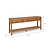 Ashwell Console Table 3 Drawer Natural