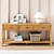 Ashwell Console Table 3 Drawer Natural