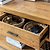 Ashwell Console Table 3 Drawer Natural