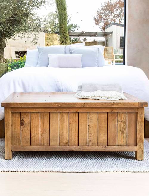 Ashwell Blanket Box Natural