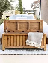 Ashwell Storage Bench Box Natural