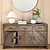 Fawley Chevron Sideboard Antique Brown
