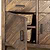 Fawley Chevron Sideboard Antique Brown