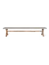 Burford Bench, Large in Natural - Polystone