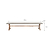 Burford Bench, Large in Natural - Polystone