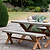 Burford Bench, Small in Natural - Polystone