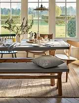 Burford Bench, Small in Natural - Polystone