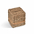 Bayford Woven Tissue Box Holder Square Natural