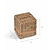 Bayford Woven Tissue Box Holder Square Natural