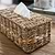 Bayford Woven Tissue Box Holder Rectangle Natural