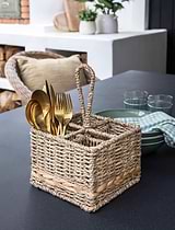 Bayford Woven Cutlery Caddy Natural