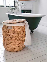 Milborne Woven Laundry Hamper
