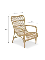 Corston Lounge Chair Natural