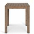 Porthallow Square Bar Table Natural
