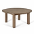 Porthallow Round Dining Table Large Natural
