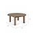 Porthallow Round Dining Table Large Natural