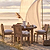 Porthallow Round Dining Table Medium Natural