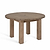 Porthallow Round Dining Table Medium Natural