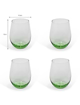 Chilmark Tumbler Medium Set of 4 Green