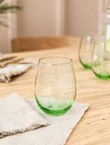 Chilmark Tumbler Medium Set of 4 Green