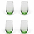 Chilmark Highball Set of 4 Green