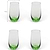 Chilmark Highball Set of 4 Green