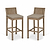 Porthallow Bar Stool Set of 2 Natural