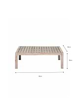 Porthallow Square Coffee Table Natural