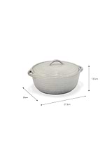 Damerham Casserole Dish Grey