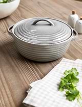 Damerham Casserole Dish Grey